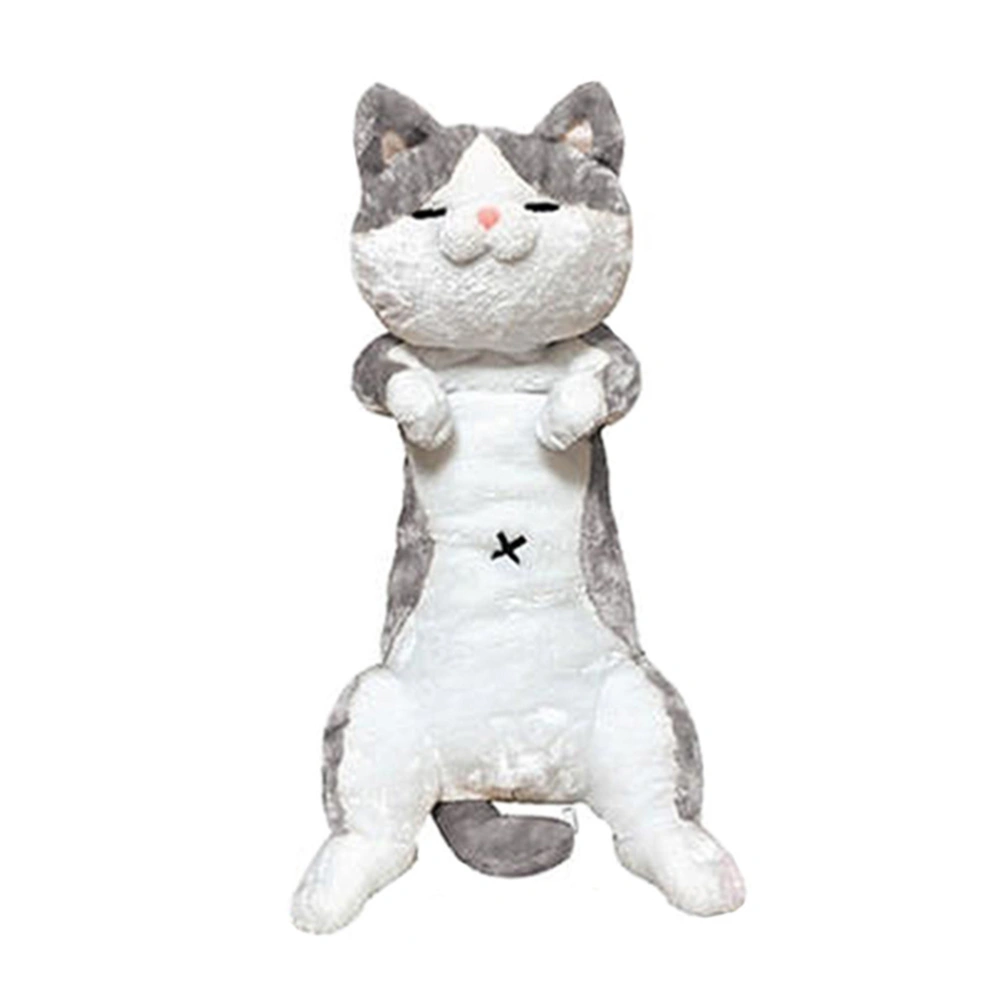 85cm Cartoon Cat Soft Plush Long Throw Pillow Cute Animal Neck Pillow Plush Toy Gift for Girls Kids