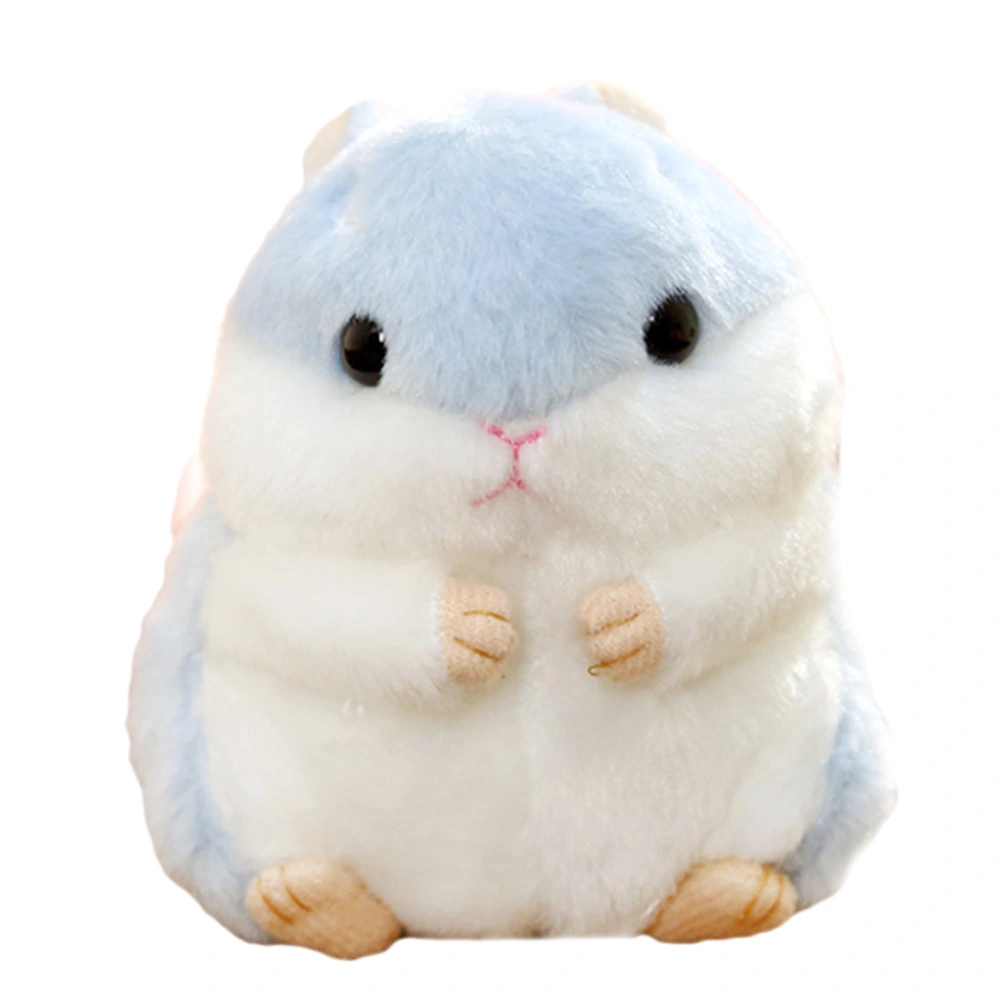 Cute Plush Hamster Doll Keychain Stuffed Animals Keyring Charm Handbag Pendant