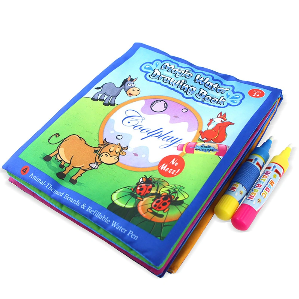 Water Drawing Book Coloring Book Doodle Pen Painting Gift for Kids Children