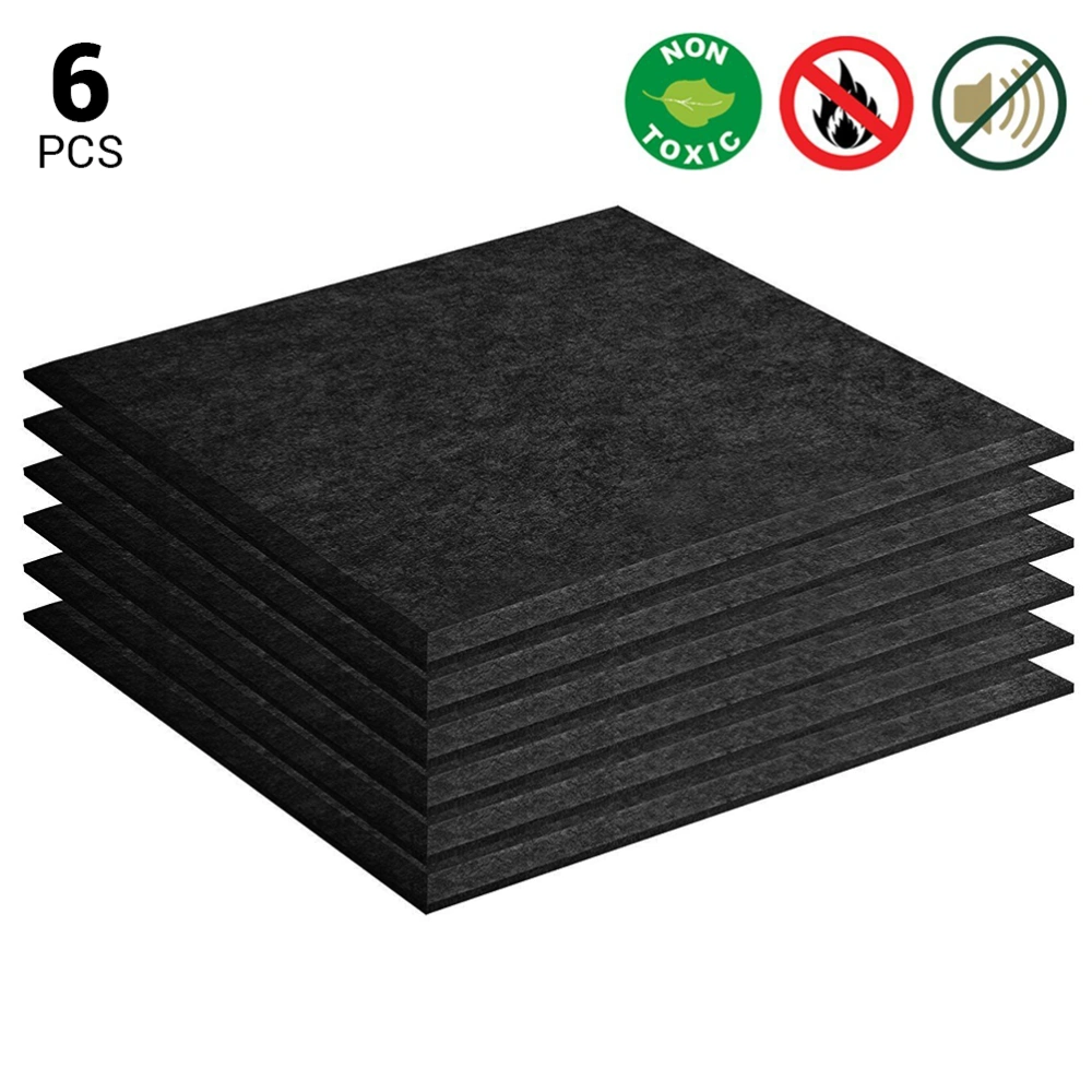 6 Pcs Sound Absorbing Panels Sound Proof Sound Deadening Acoustic Treatment for Home Offices