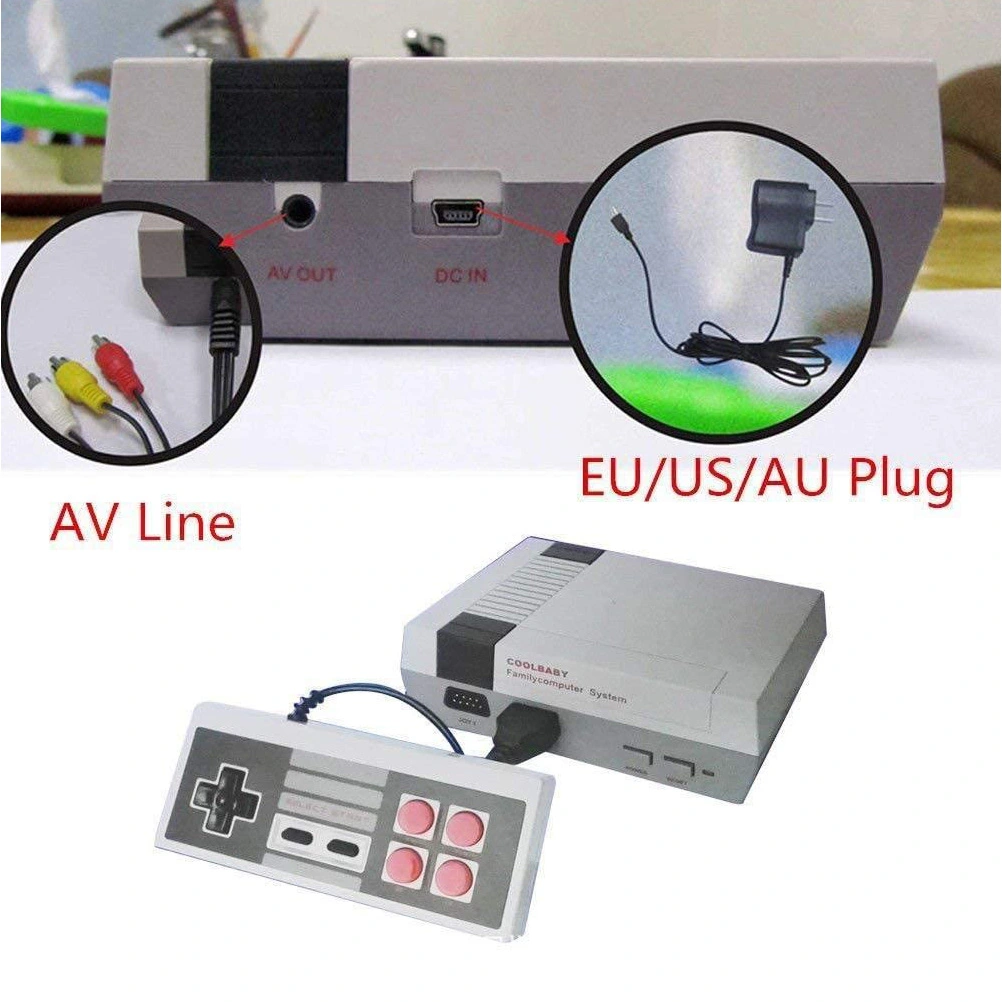 Retro Game Console AV Output Console Built In Classic Video Games