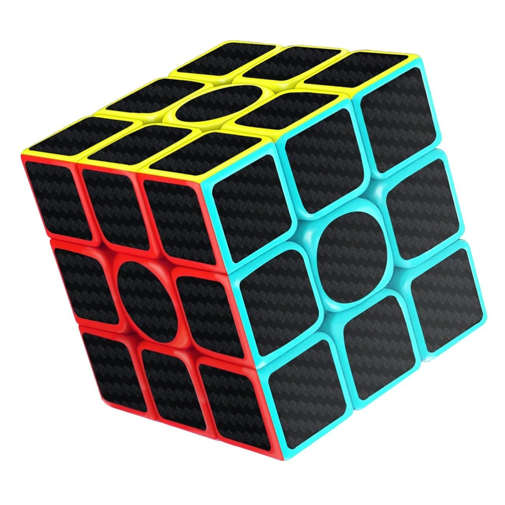 Cube Speed Cube 3x3x3 Carbon Fiber Sticker Speed Cube