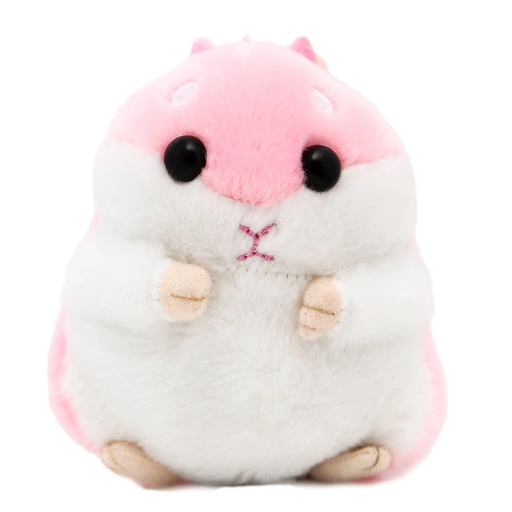 Cute Plush Hamster Doll Keychain Stuffed Animals Keyring Charm Handbag Pendant