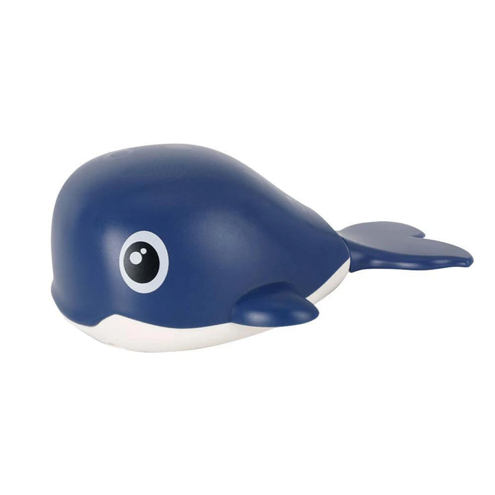 Cute Cartoon Whale Water Shower Toy Kids Whale Clockwork Floating Swimming Toy