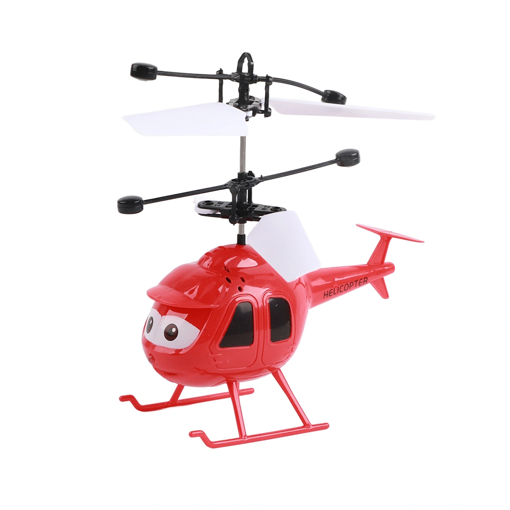 Cartoon Intelligent Sensing Flying Toy Remote Control Helicopter Toy with LED Light