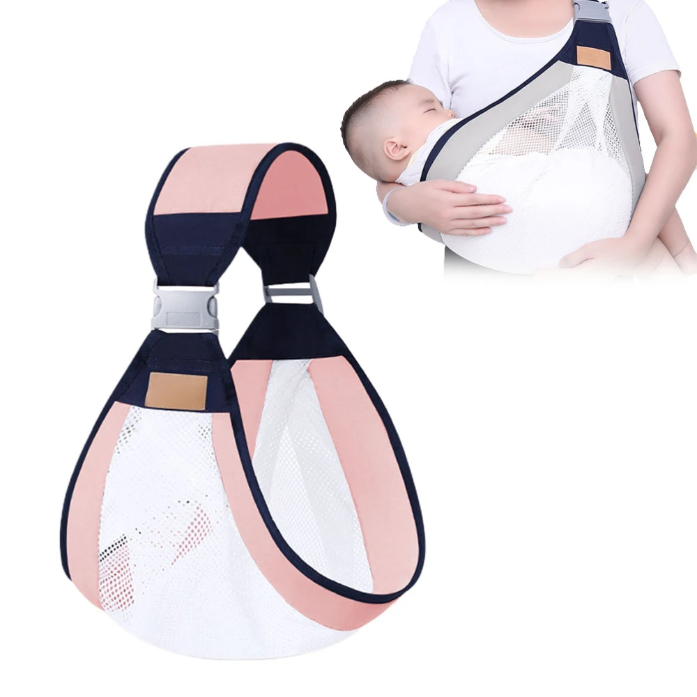 Baby Carrier Adjustable 3D Baby Carrier Wrap with Thick Shoulder Straps for Newborn