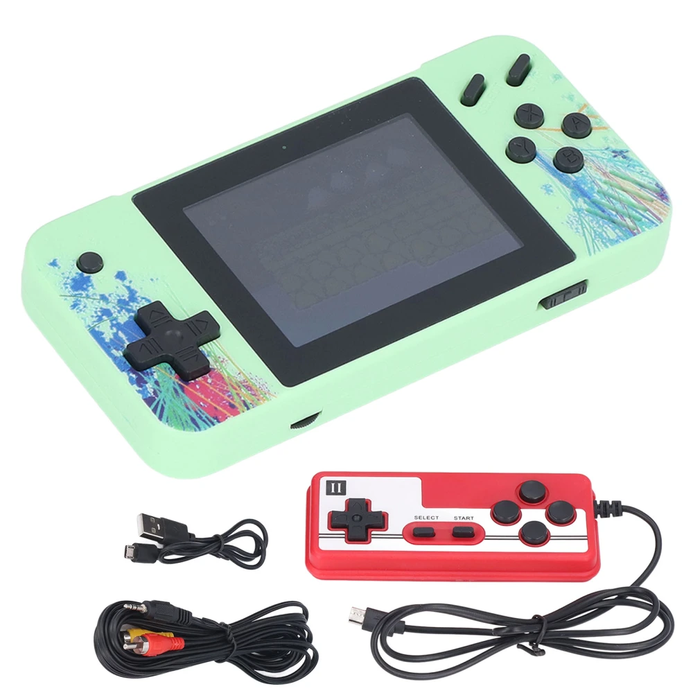 3.5in Screen Handheld Game Console 1200mAh Battery Classic Game Machine for Children Adults