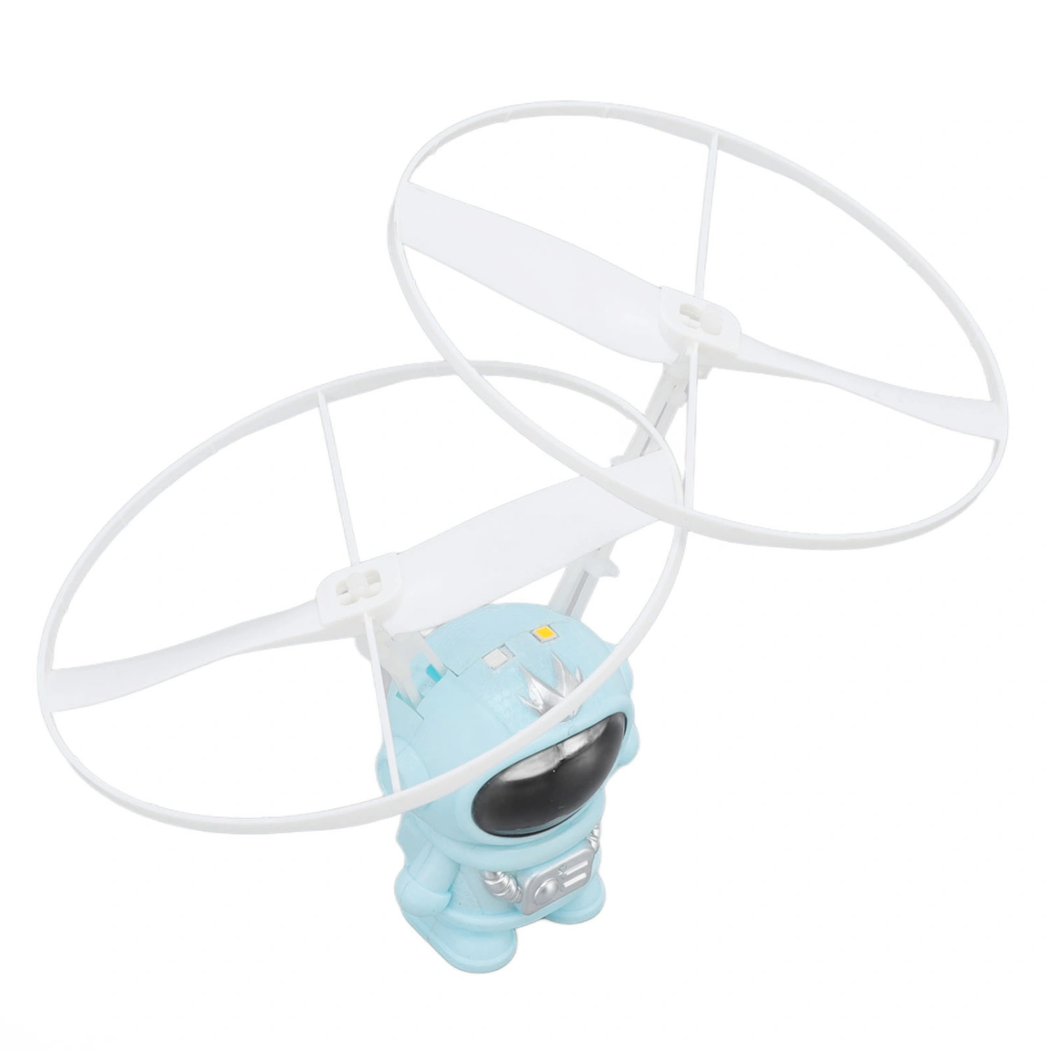 Astronaut Induction Flying Toy Safe Stable Plastic Intelligent Levitation Induction Helicopter Toy Blue