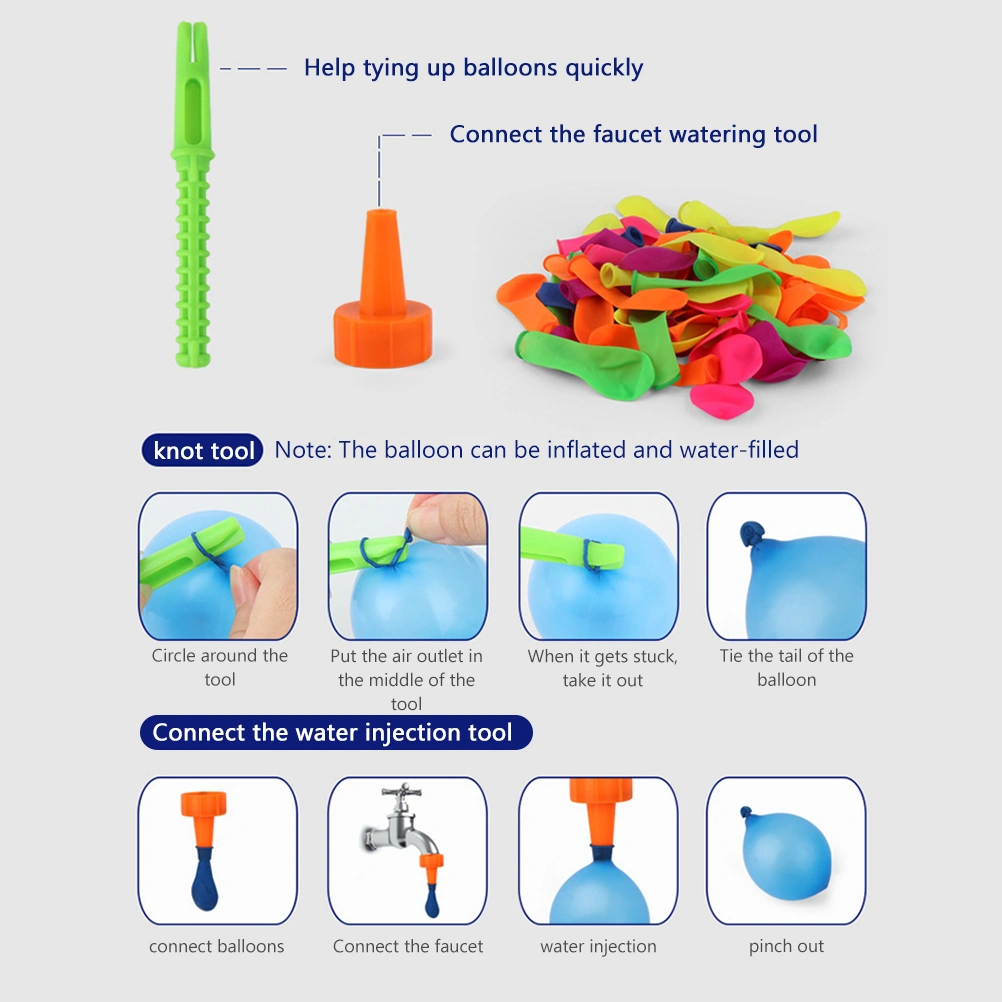 Splash Water Bomb Toy Balloon Prank Toy Outdoor Game Toys Party Supplies Favors for Kids Adults