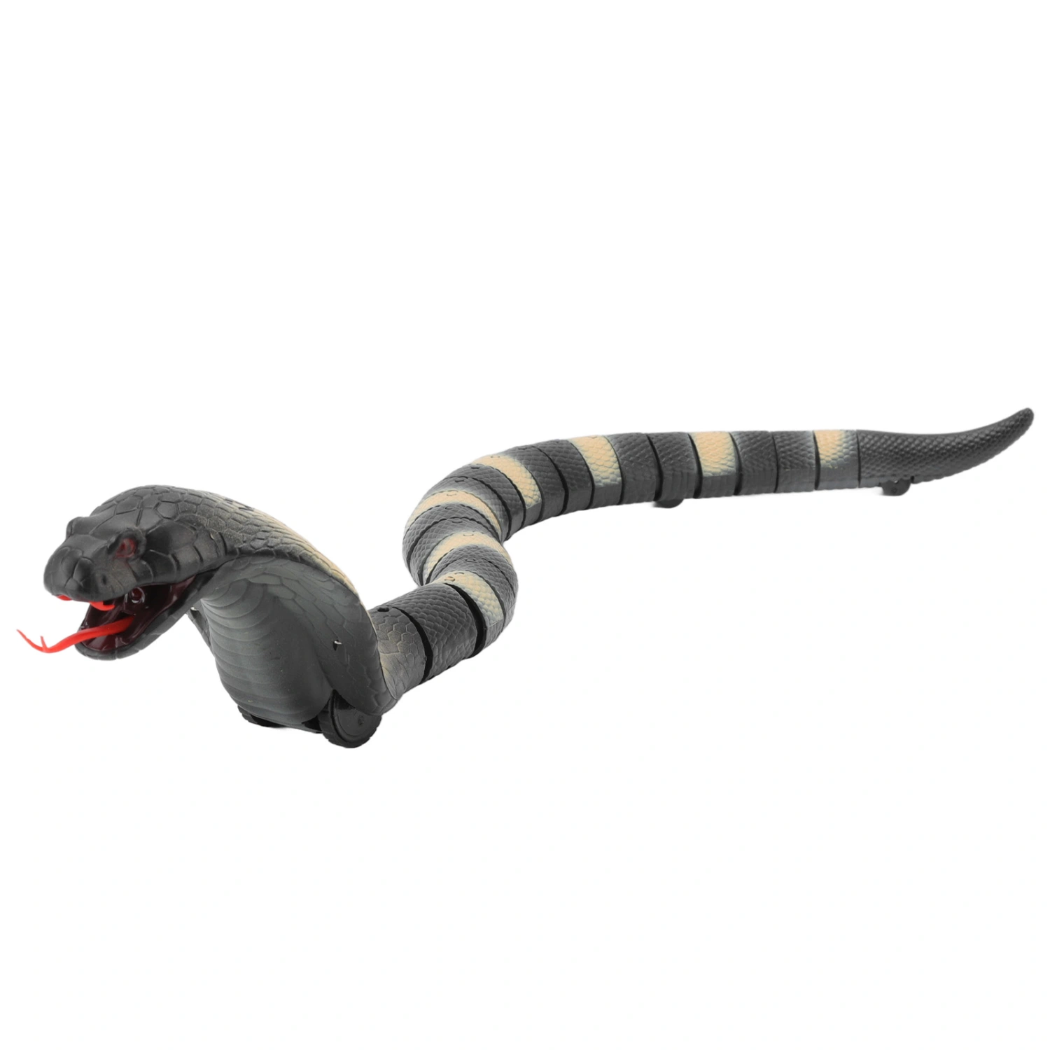Kids Remote Control Snake Toy Movable Swing Tail Rechargeable Simulated RC Snake Toy