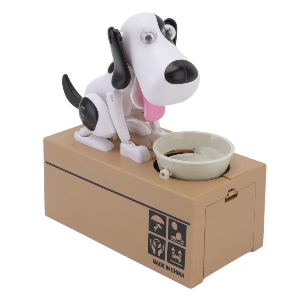 Dog Money Box Small Portable Innovative Cute Cartoon Puppy Coin Bank for Little Children Saving Money Spotty Dog