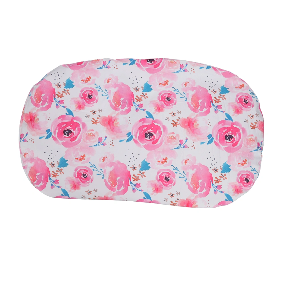 Baby Lounger Cover Removable Washable Breathable Infant Lounger Cover for Newborn Boys Girls Smudged Rose Flower