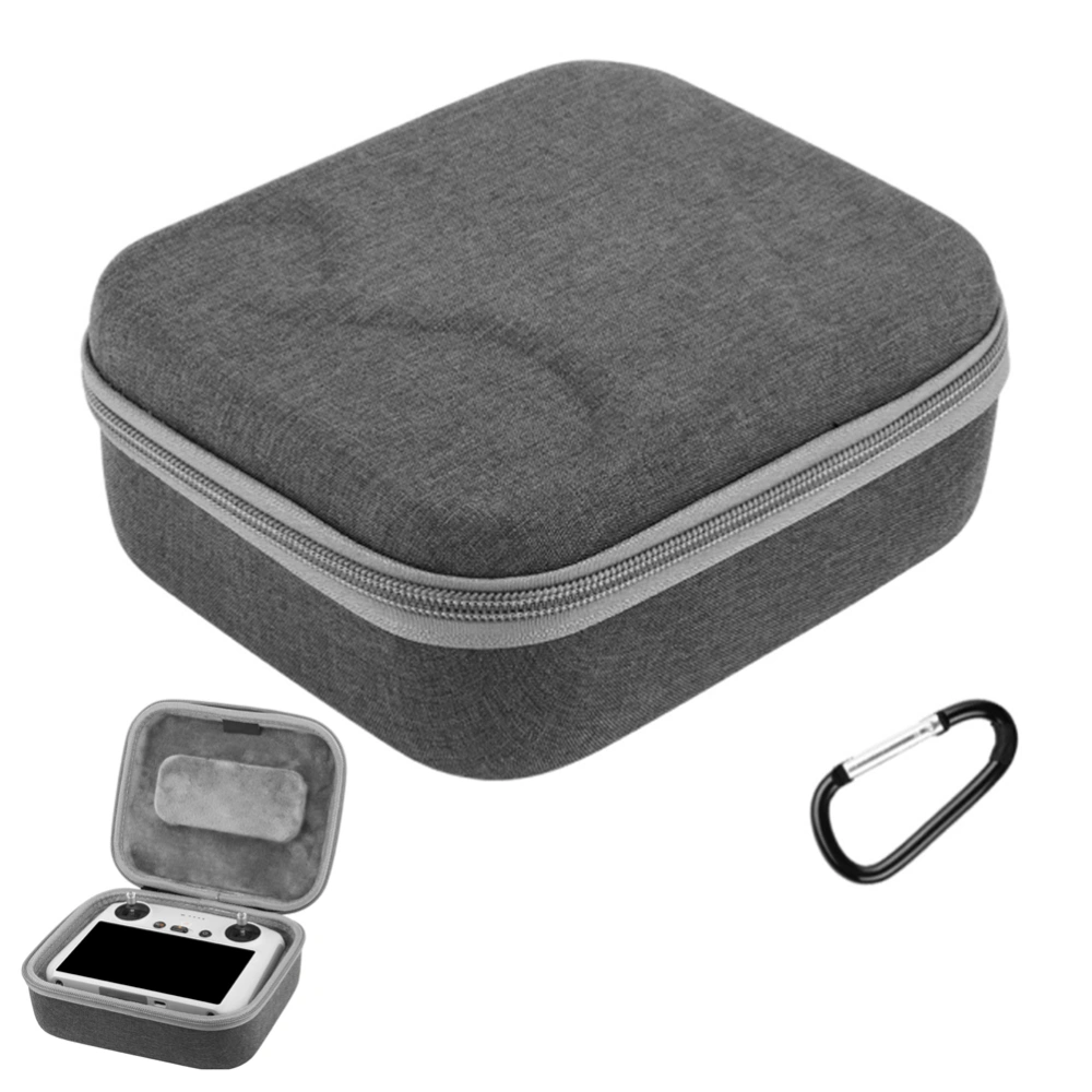 Carrying Case Compatible for DJI Mini 3 Pro Smart Controller Portable Compact Hard Carrying Case