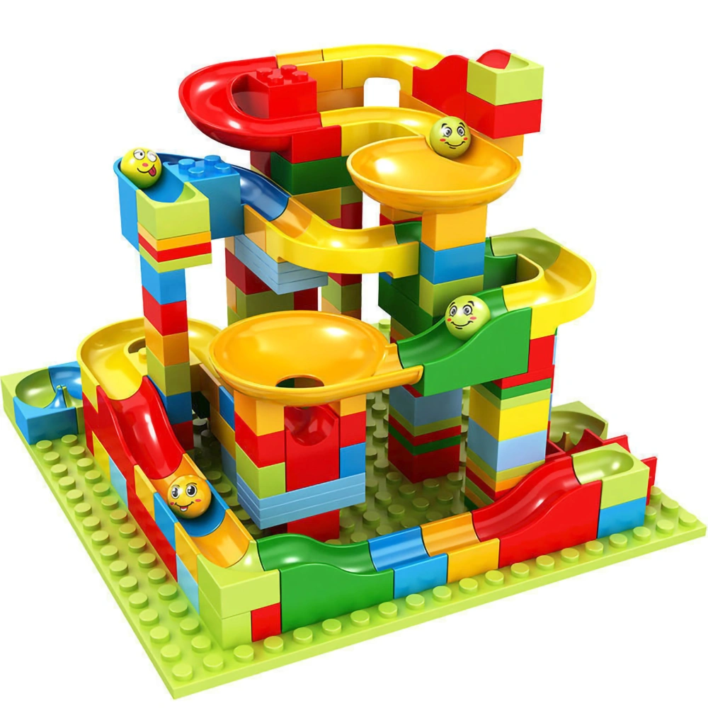 Kids Building Blocks Toy Colorful Educational Intellectual Development DIY Building Blocks 1102‑168 Small Grain Slideway Colour Box