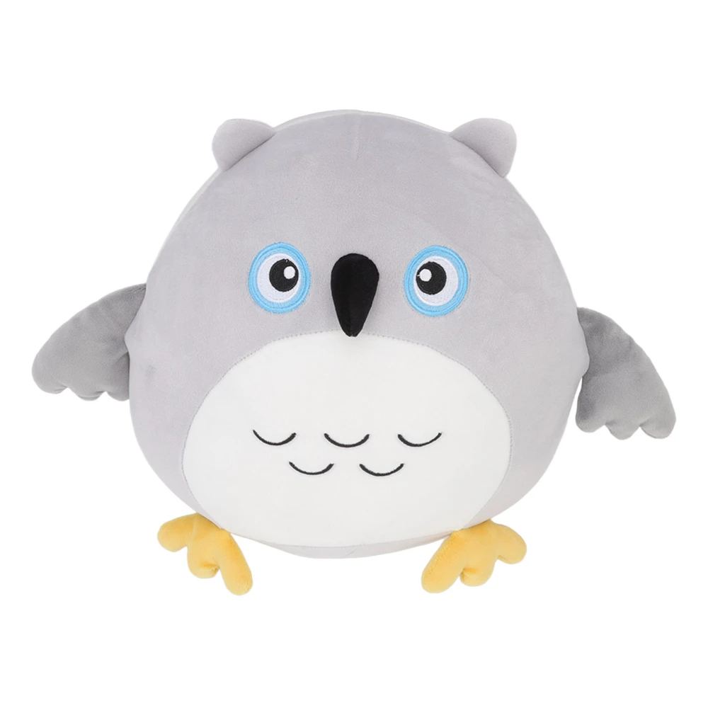 Stuffed Owl 9.8in Super Soft Cotton Durable Vivid Color Cute Owl Widely Used Owl Stuffed Animal for Bedroom Office Sofa