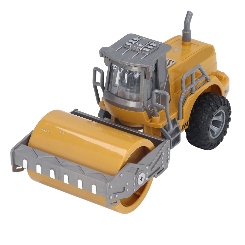 Roller Truck Toy for Kids Lifelike Details Simulation Road Roller Toy Durable ABS Inertial Engineering Vehicle Model Toy