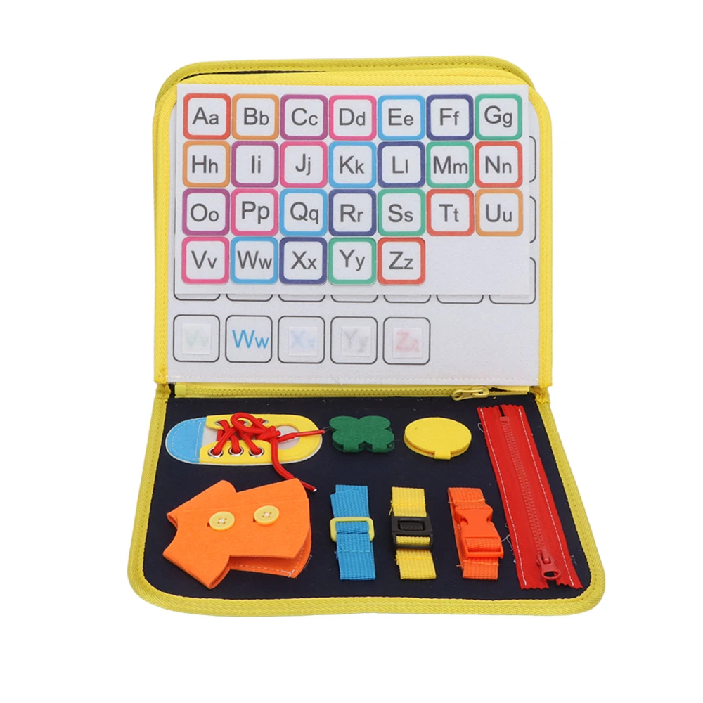 Montessori Toys Digital Pattern Numbers Shape Recognition Sensory Activity Montessori Board for Kids Children