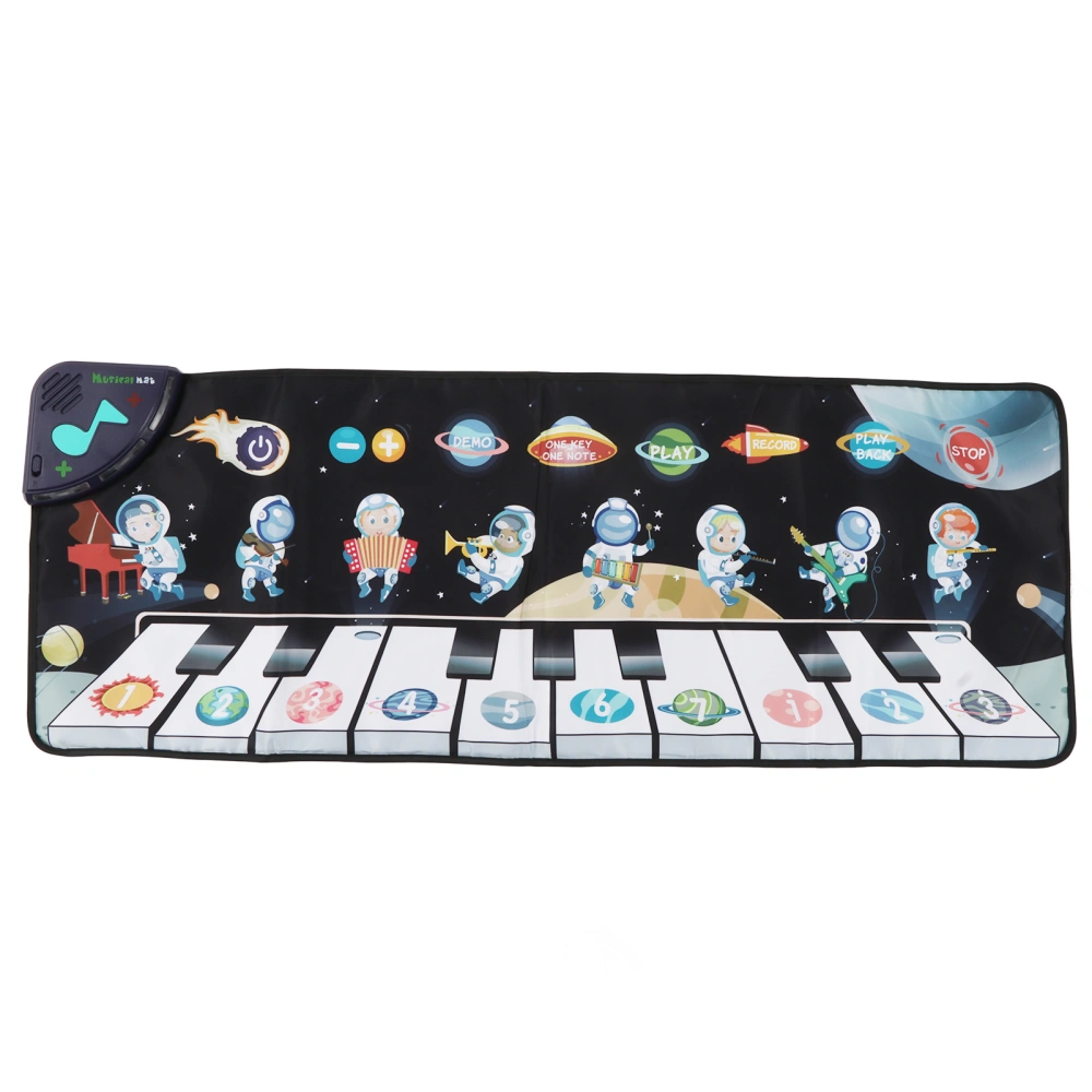 Piano Mat Music Toy Blanket Acoustic Piano Blanket Music Enlightenment Foot Mat for Children