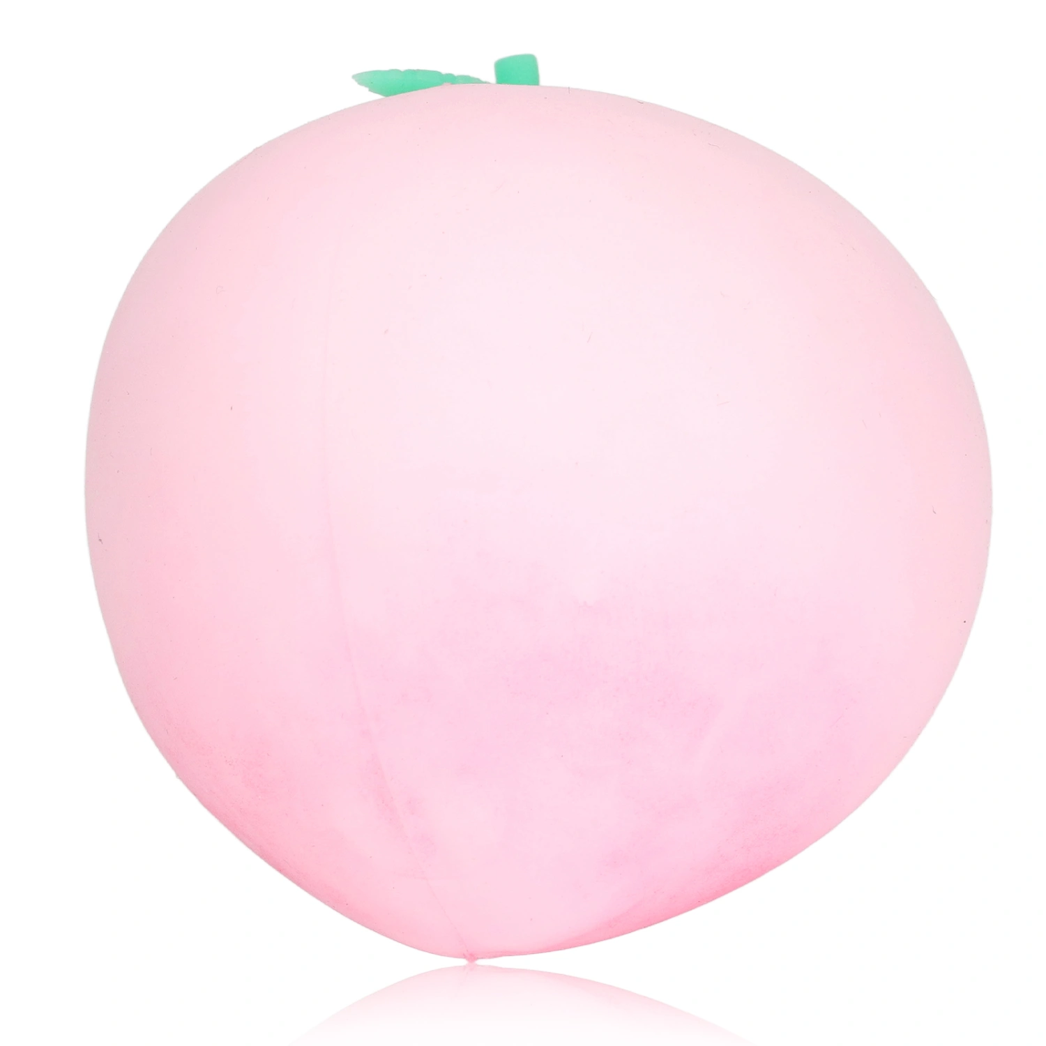 Peach Squeeze Ball Elastic Relieve Anxiety Fruit Stress Ball Toy for Women Men Kids Pink
