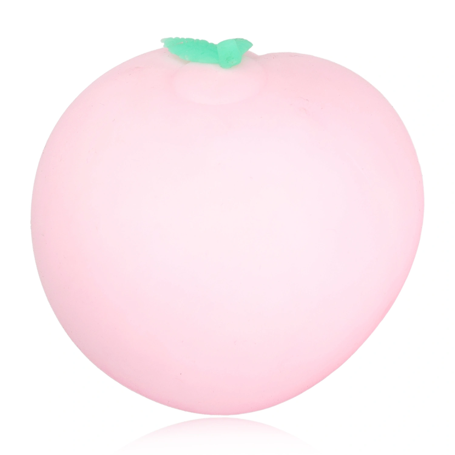 Peach Squeeze Ball Elastic Relieve Anxiety Fruit Stress Ball Toy for Women Men Kids Pink