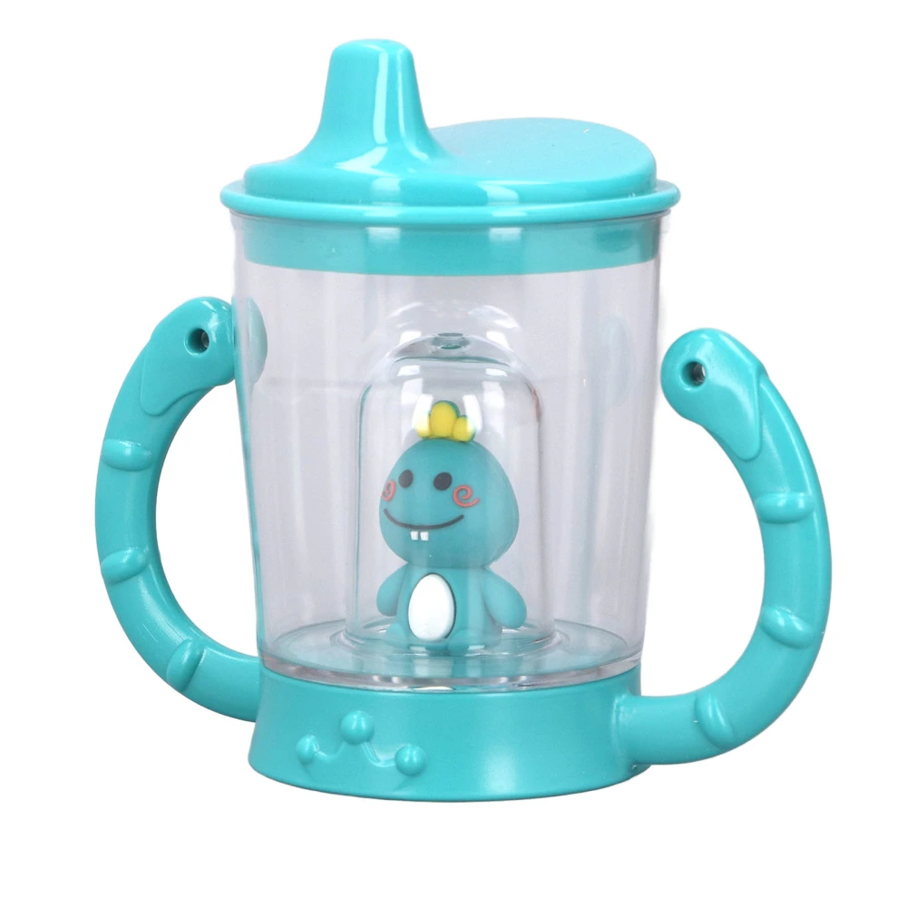 150ml Baby Learning Drink Cup Leak Proof Detachable Handle Spout Sippy Cup for Kids Toddlers Green