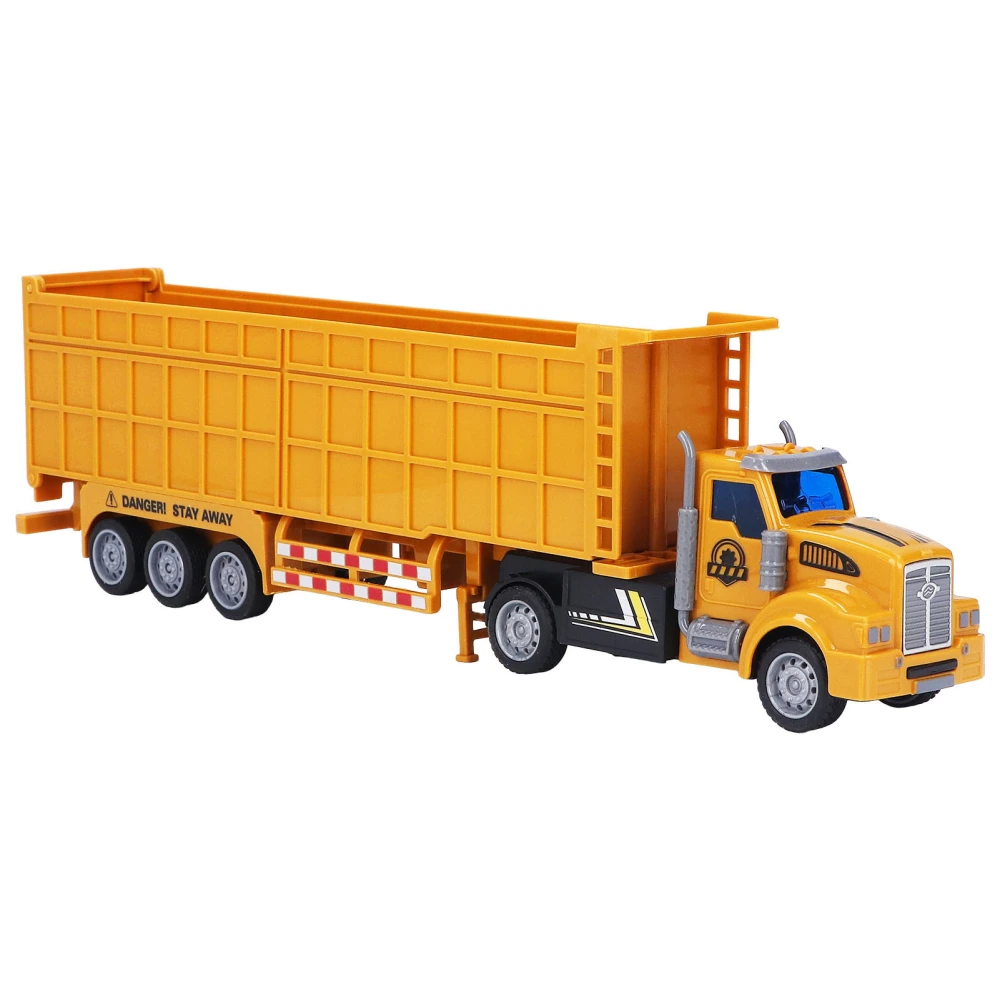 1:48 Scale Pull Back Carrier Truck Car Toy High Simulation Transport Vehicles for Kids