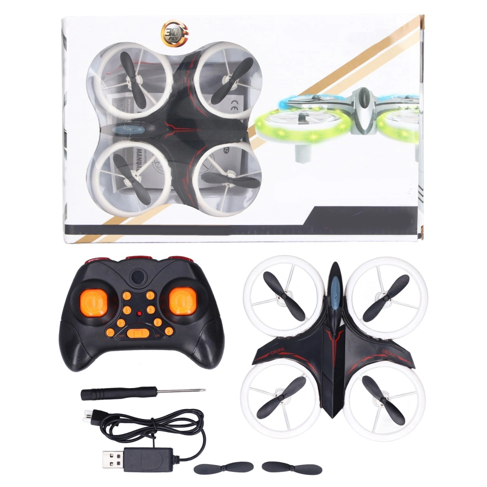 RC Drone Outdoor Children Portable Cool Light 3 Speed Adjustable Quadcopter Toy Birthday Gift