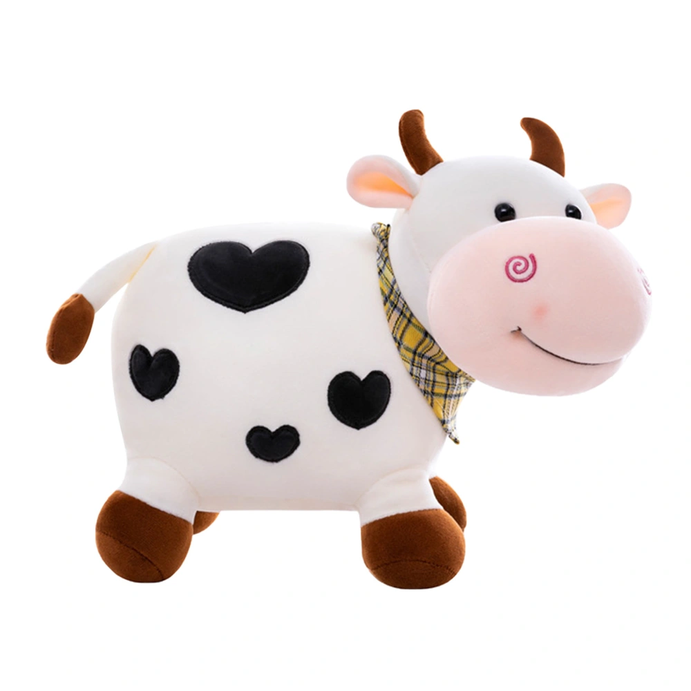 Cute Calf Plush Toys Super Soft Cow Doll Children's Zodiac Cattle Dolls Ornaments Birthday Gift