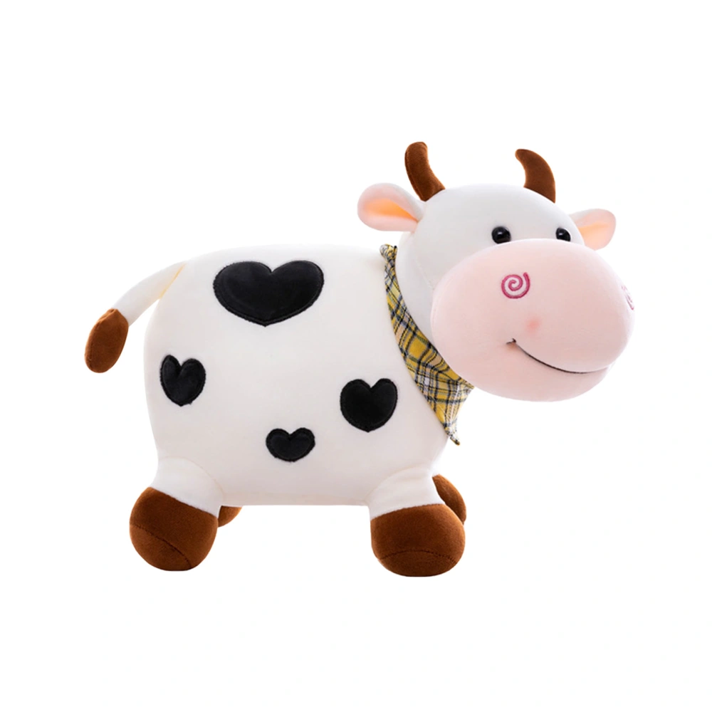 Cute Calf Plush Toys Super Soft Cow Doll Children's Zodiac Cattle Dolls Ornaments Birthday Gift