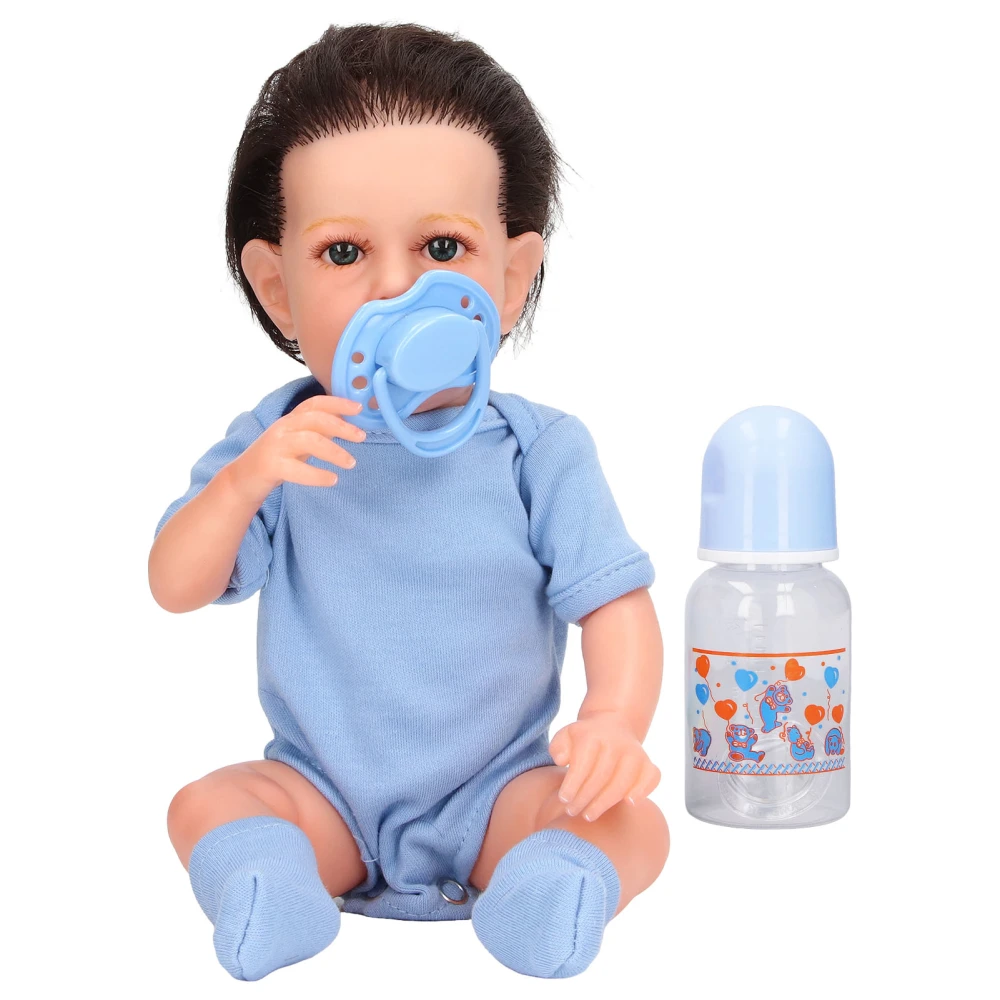 Reborn Baby Doll 12 Inch Soft Silicone Lifelike Newborn Infant Doll Children Gift for 3 Years Old+Silicone Boy Doll