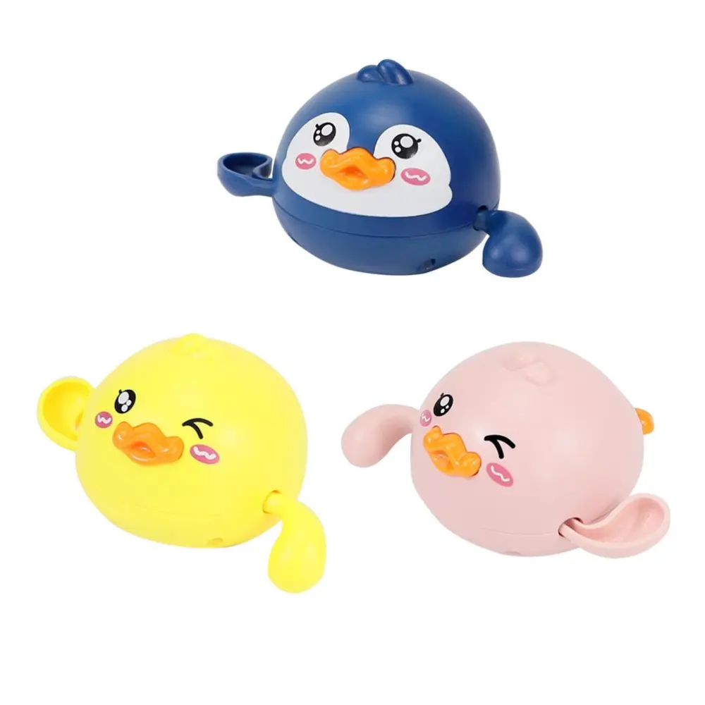 3Pcs Baby Bath Shower Toys Children Play Water Cute Paddling Duck Toys Kid Bathing Bathtub Toys