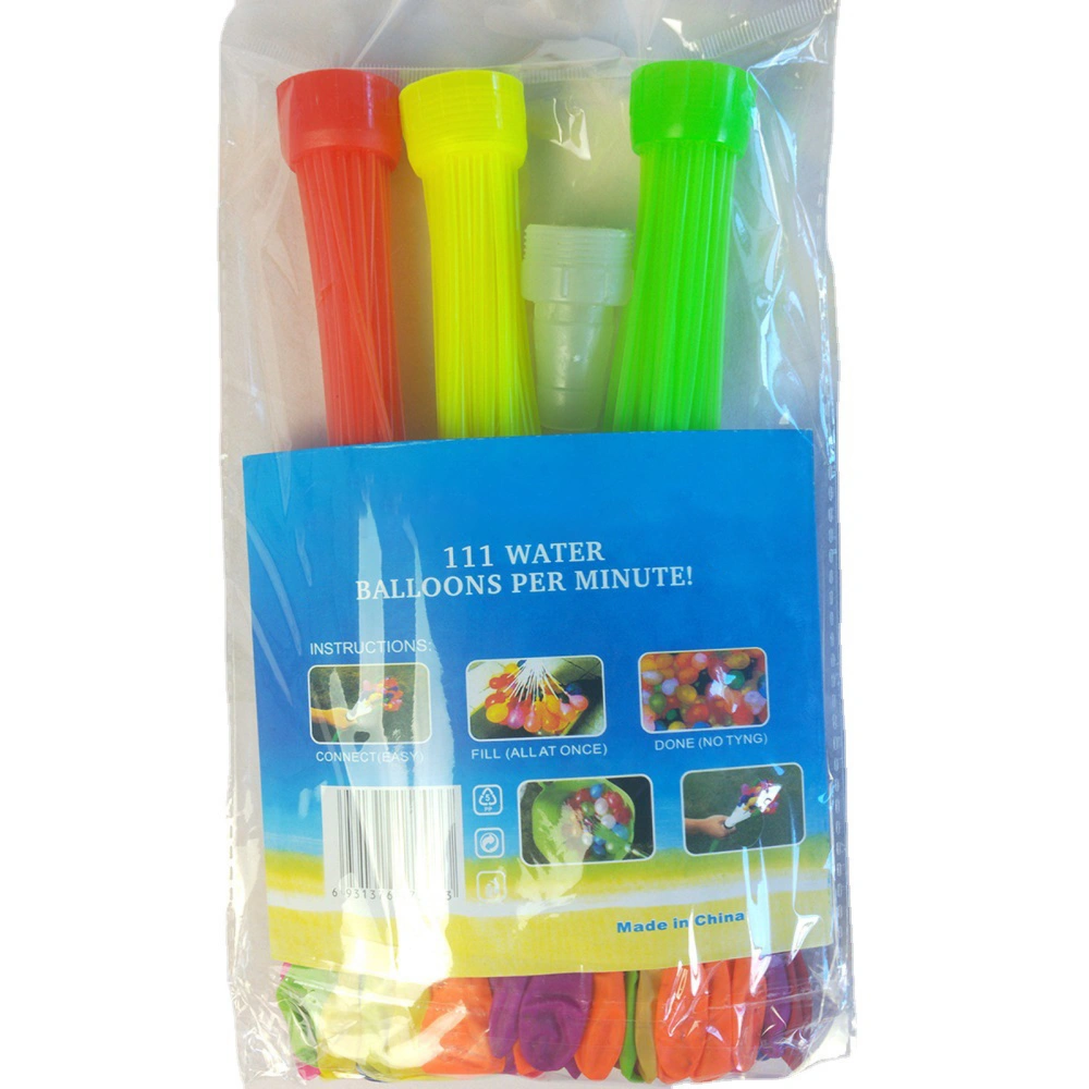 Water Balloons Assorted Colors Quick Fill Self Sealing Water Balloons for Outdoor Beach Pool Party