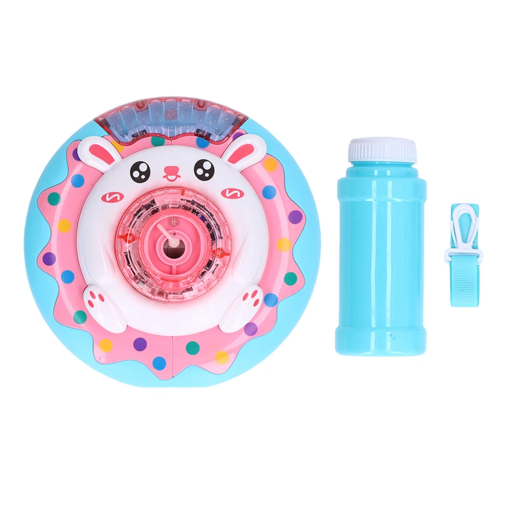 Donut Bubble Machine 3 Years Old Toddler Music Automatic Bubble Machine Portable Outdoor Indoor Party GiftGreen