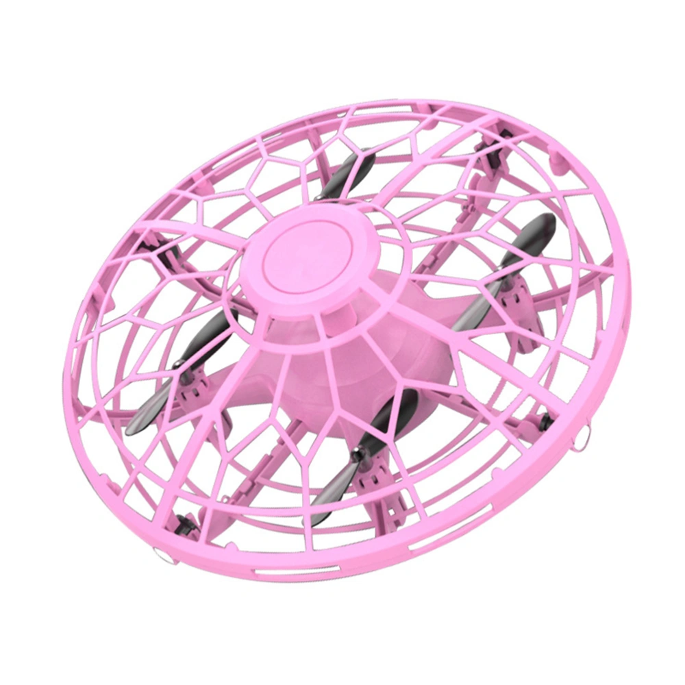 Mini Toy Drone for Kids Hand Operated UFO Flying Ball Toy with LEDs USB Rechargeable Indoor Drone Birthday Gift for Boys and Girls