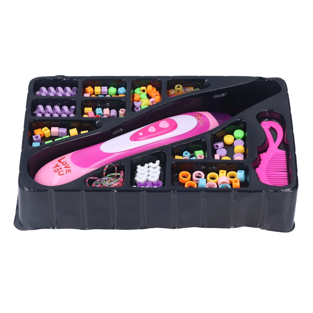 Kids Hair Braider Kit Automatic Colorful Accessories DIY Hair Braiding Tool for Girls