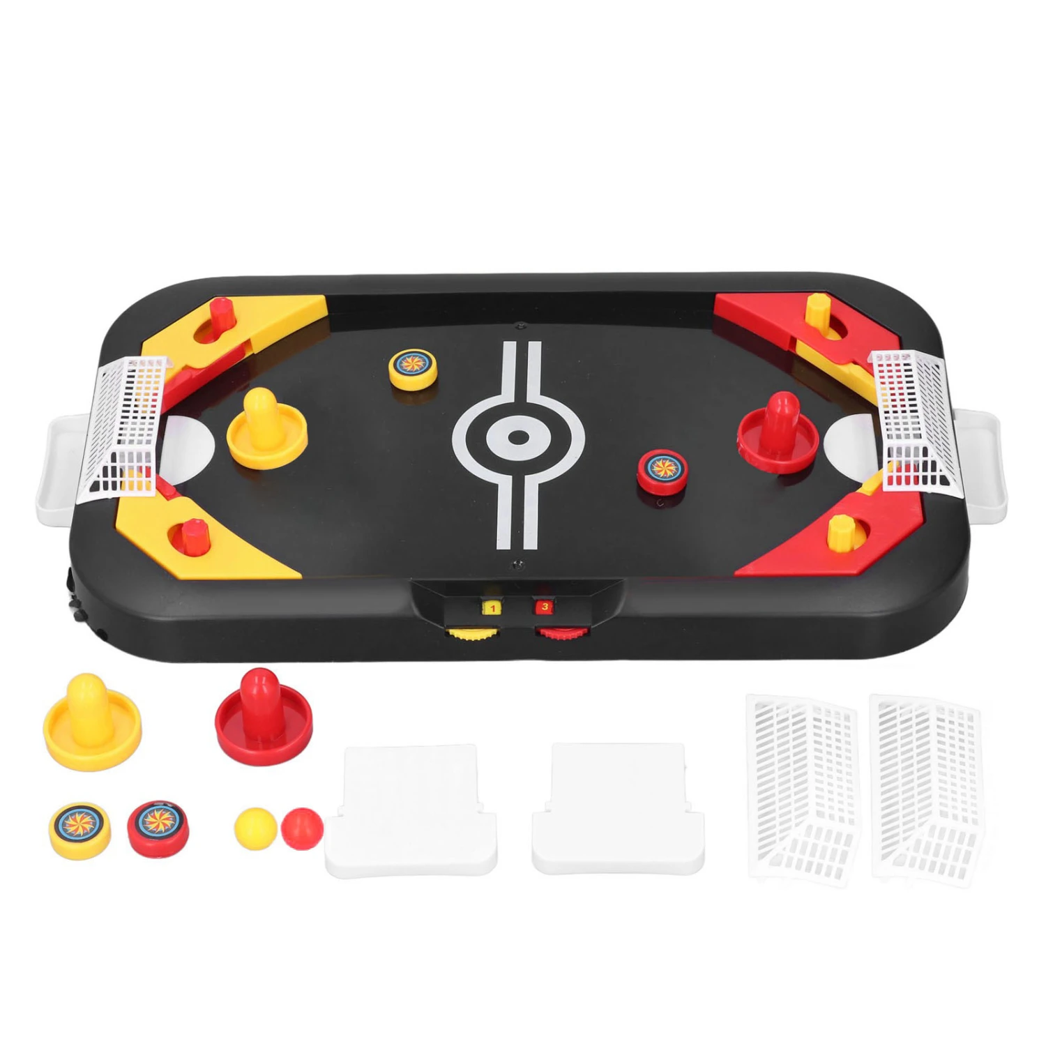 2 in 1 Tabletop Soccer Ice Hockey Game Funny Parent Child Interaction Table Soccer Toy Set Birthday Gift