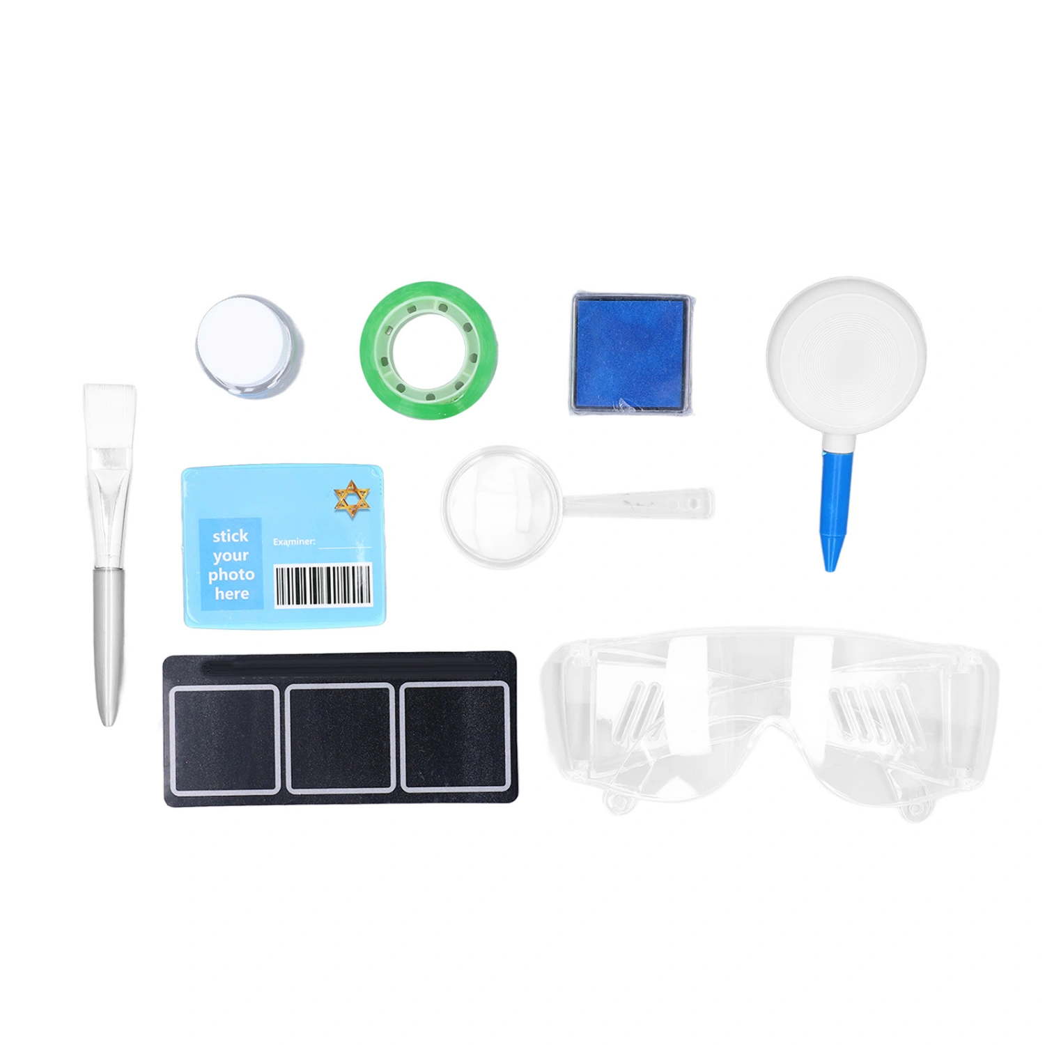 Complete Kids Fingerprint Identification Set Educational Fingerprint Science Experiment Kit