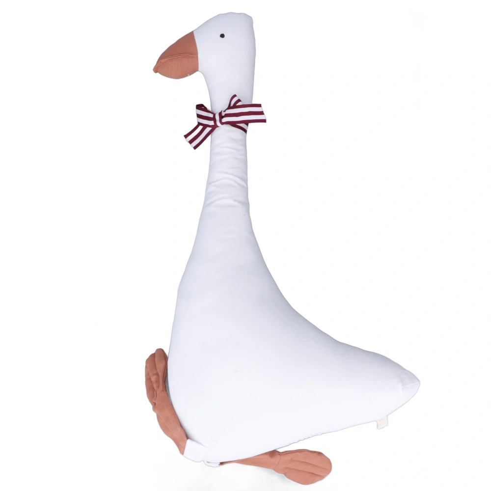 Goose Plush Toy Comfortable Soft Cotton Stuffed Toys for Age 3 Years Old Kids Boys Girls Early Education 55cm