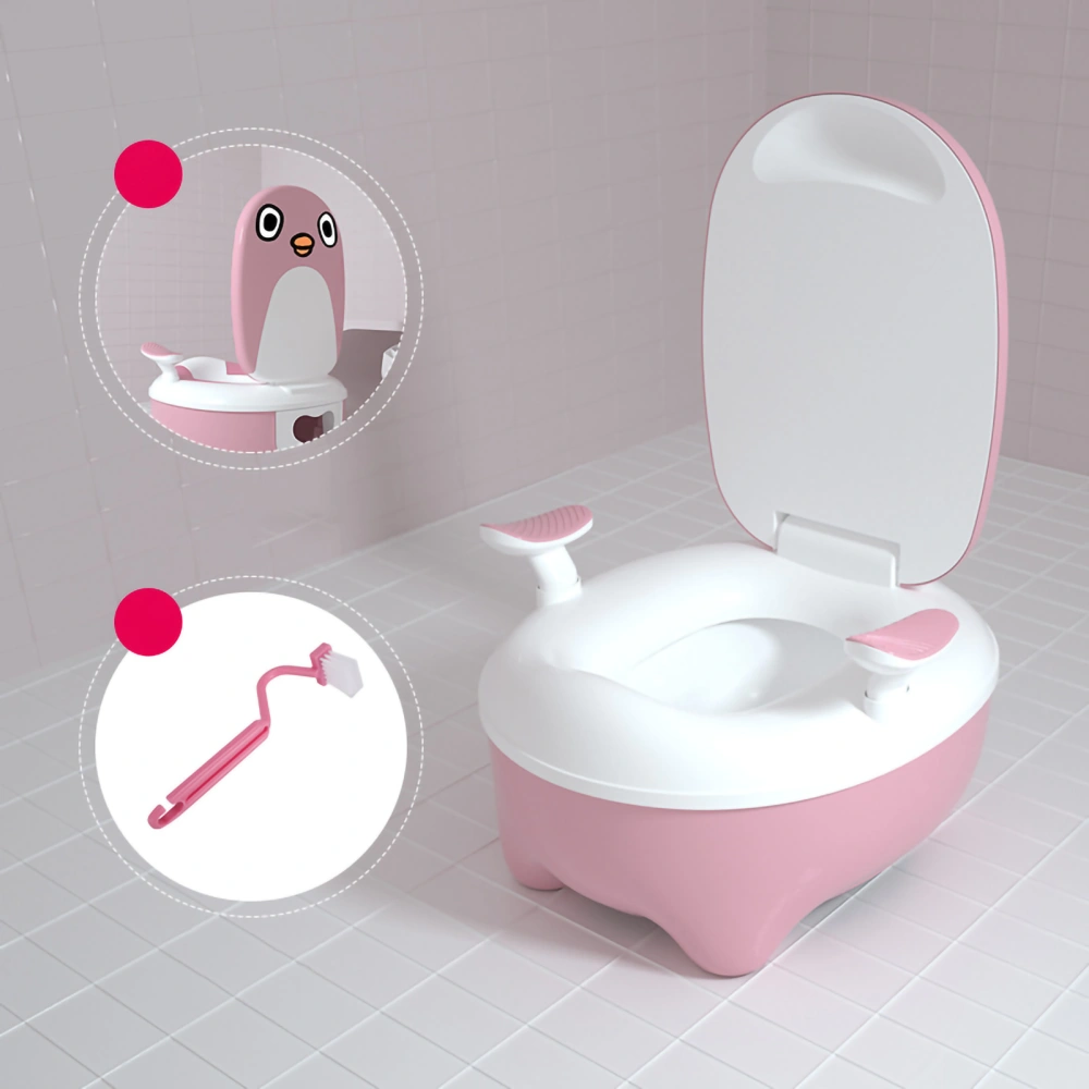 Baby Potty Training Chair Comfortable Children Potty Training Toilet Seat for Toddler Boys GirlsPink