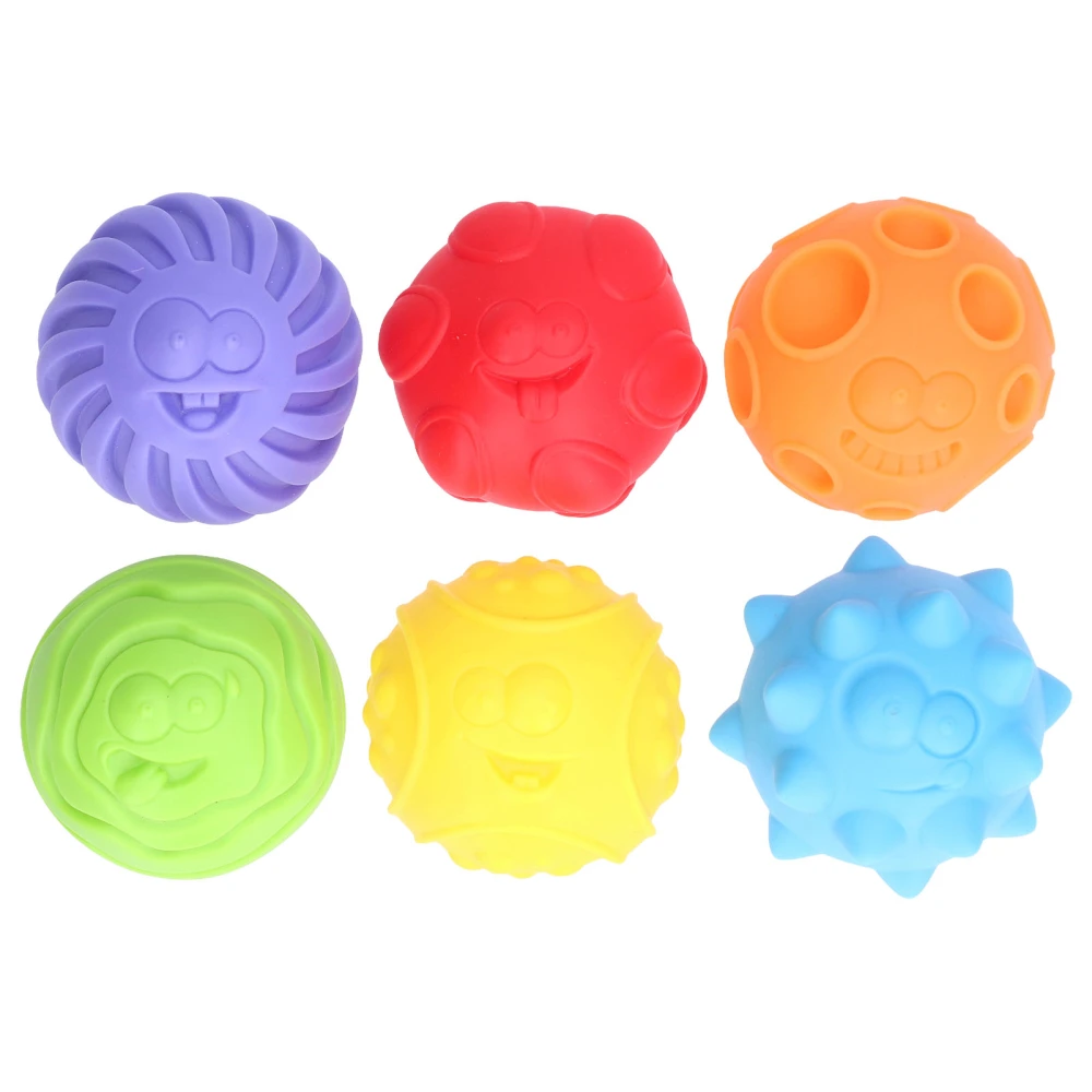 Squeezy Sensory Balls 3D Texture Spiky Massage Stress Relief Balls Toys Party Favors for Kids