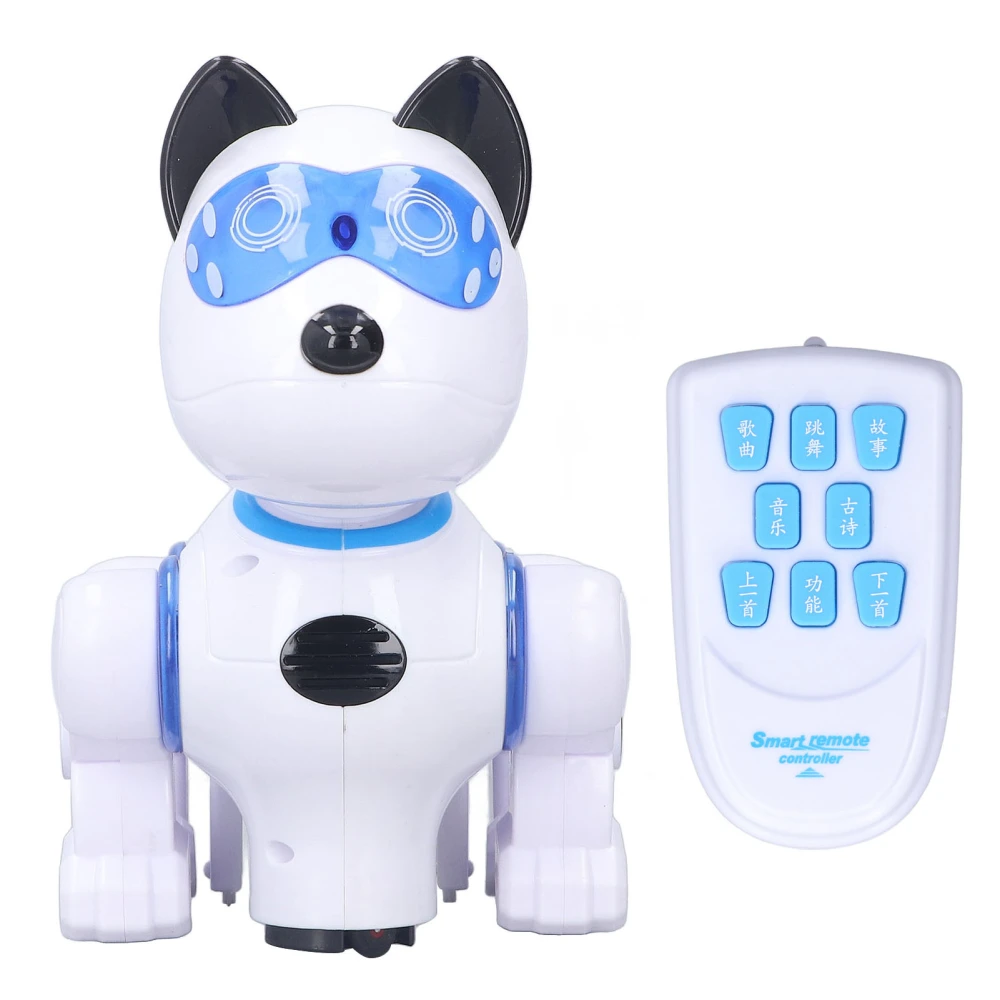 Intelligent Robotic Dog Remote Control Cool Light Music Electronic Robot Pet Toys Perfect Gift for Children