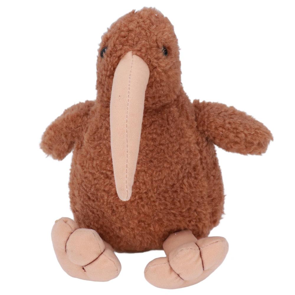 Lovely Animal Plush Toy Bird Stuffed Animal Plush Toy Perfect Gift Decorative DollBrown