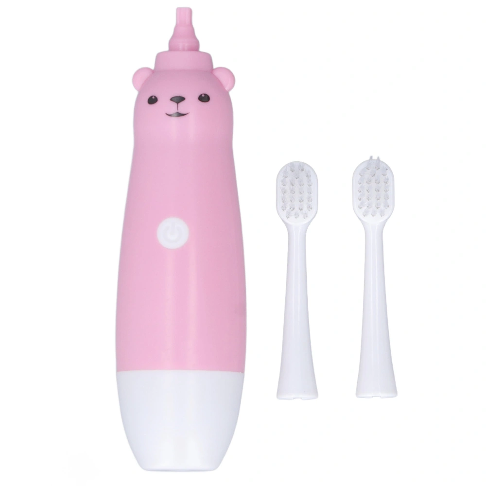 Electric Toothbrush Pink Non Rechargeable Children's Tooth Guard Electric Clean Soft Toothbrush