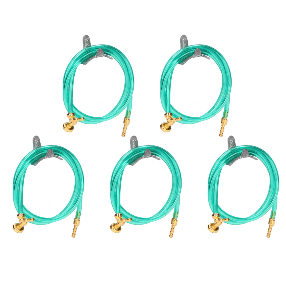 5PCS Dollhouse Irrigation Hose 1:12 Dollhouse Mini Outdoor Garden Scene Simulation Irrigation Hose