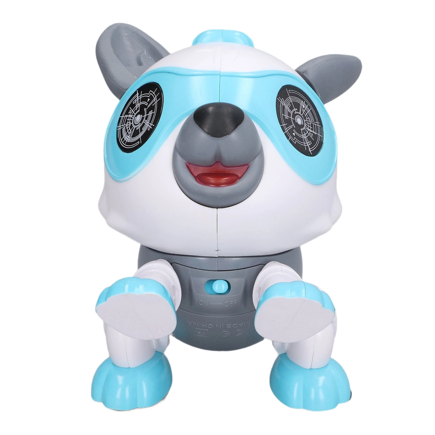 Robot Pet Dogs Remote Control Touch Sensor Detachable Robot Dogs Puppy Toy Voice Controlled for Kids Blue