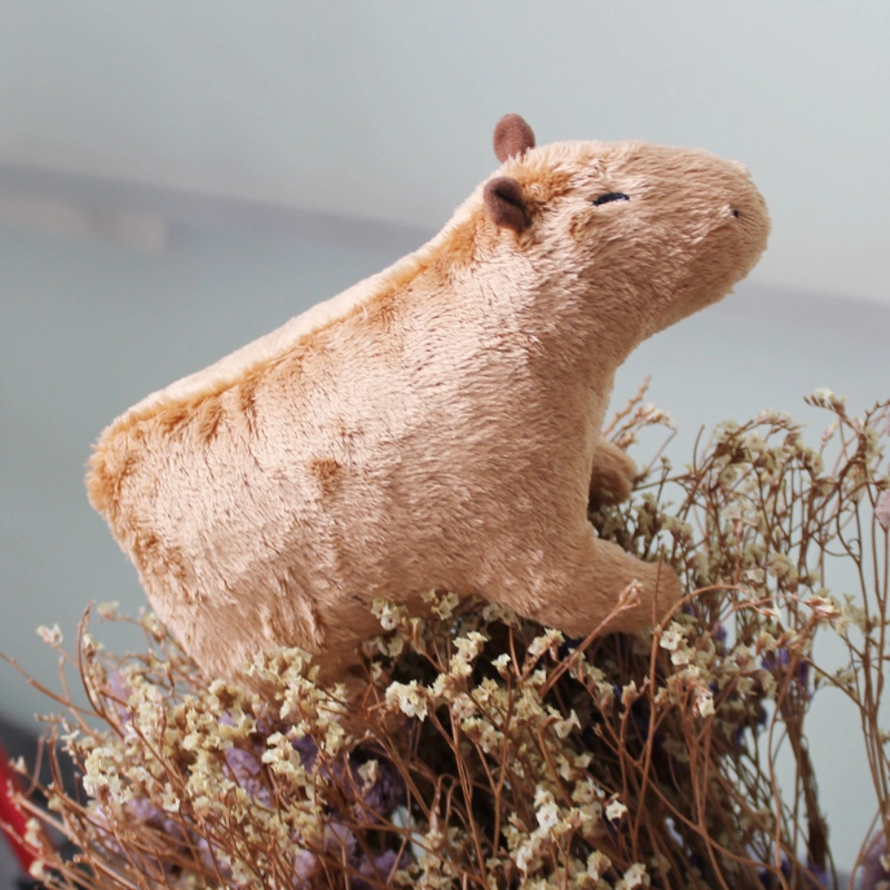 Simulation Animal Capybara Plush Toys Cute Capybara Plushie Dolls Wild Animals Stuffed Toys Gift for Kids and Friends