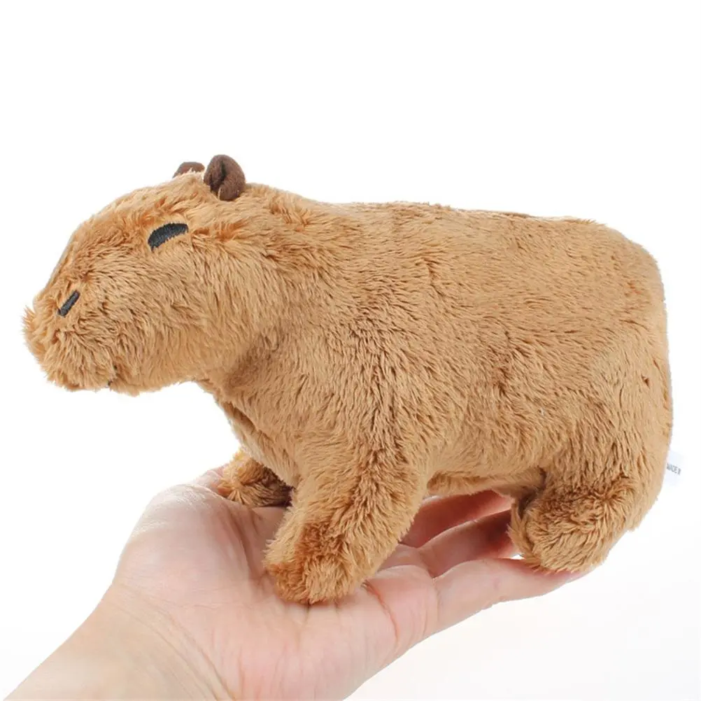 Simulation Animal Capybara Plush Toys Cute Capybara Plushie Dolls Wild Animals Stuffed Toys Gift for Kids and Friends