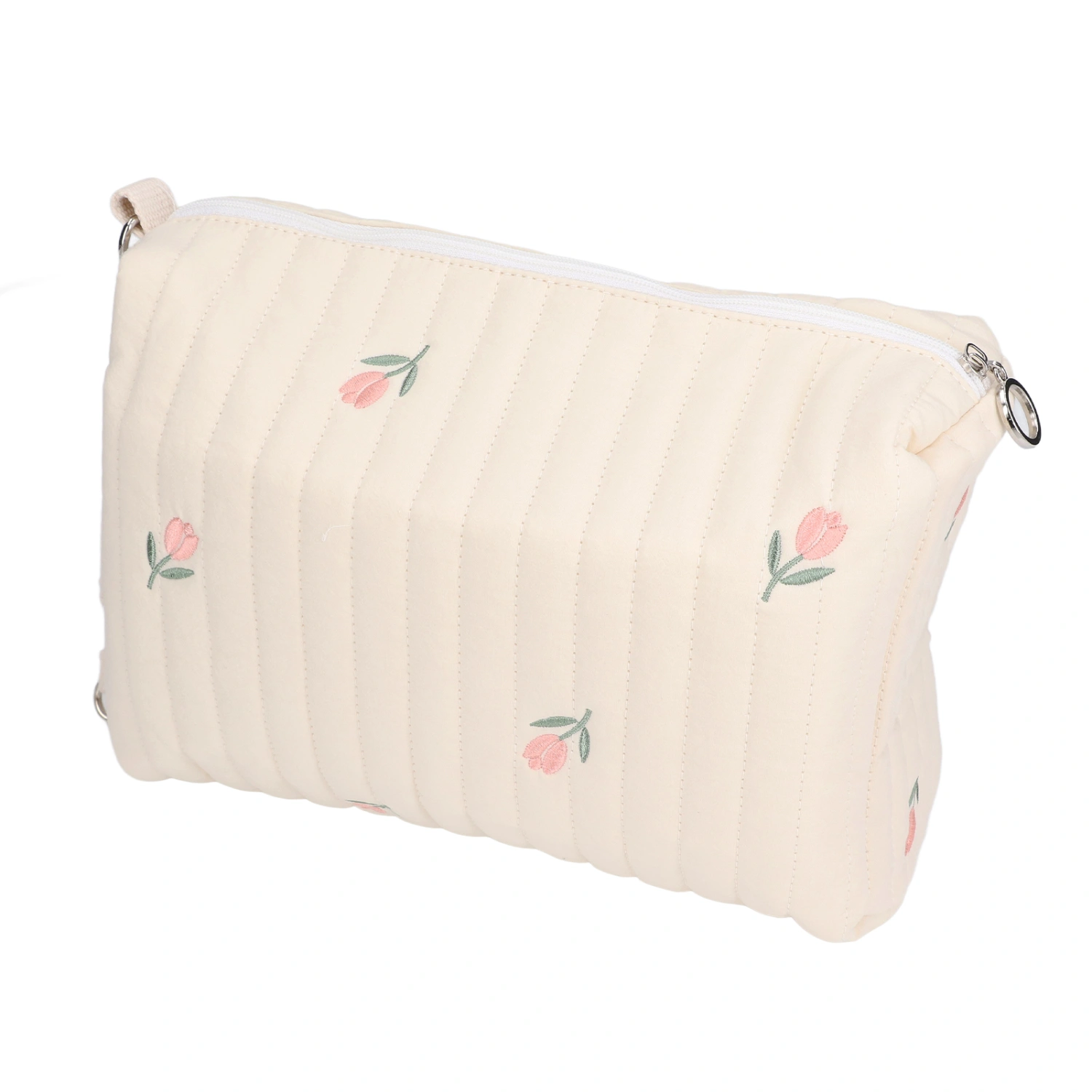 Multifunctional Portable Stroller Baby Diaper Bag Cute Pattern Nappy Diaper Storage BagTulipa Embroidery