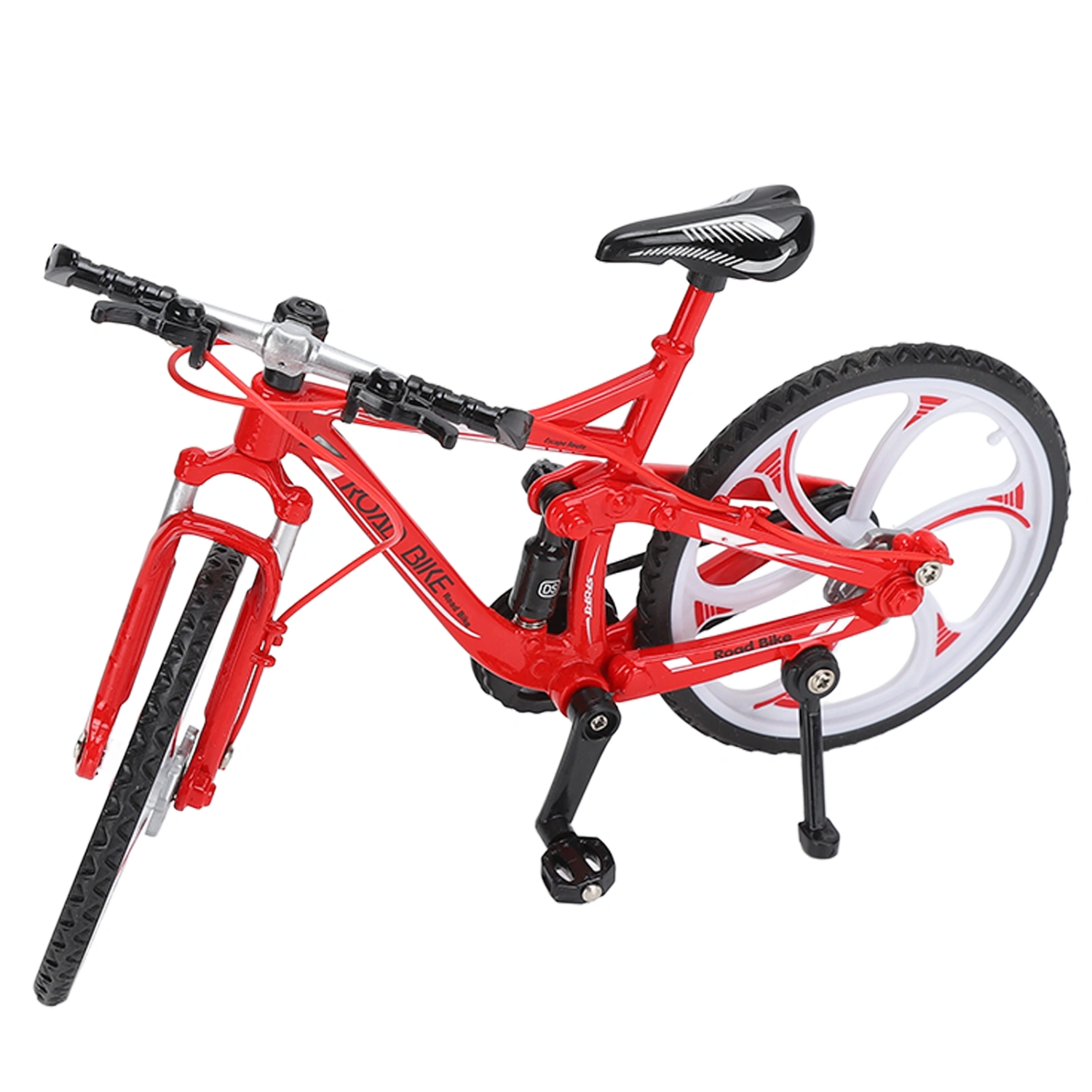 Alloy Bicycles Model Finger Bicycle Toy for Kids Boys Office Racing Club CollectionRed