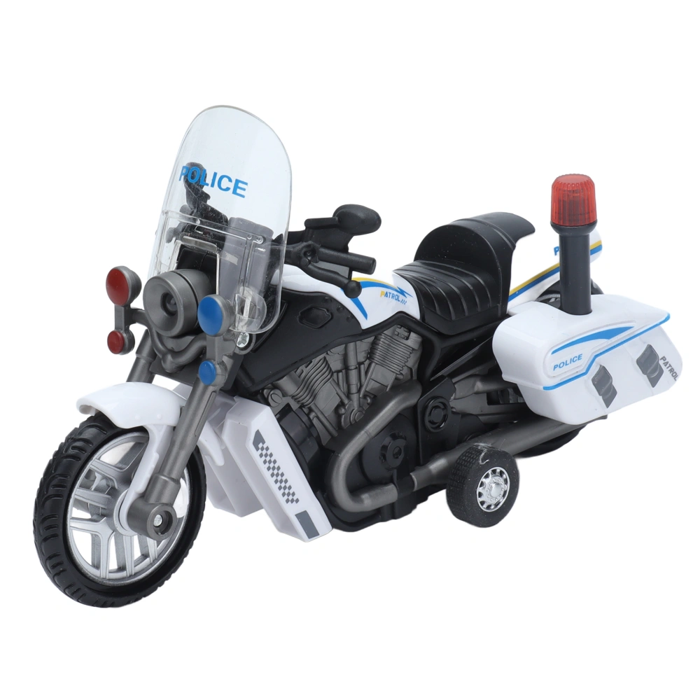 Motorcycle Model Children Portable Simulated Inertia Motorcycle Toy Home Decoration Birthday Gift